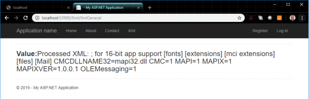 xxe-as.pnet-mvc-sample-result-malicious